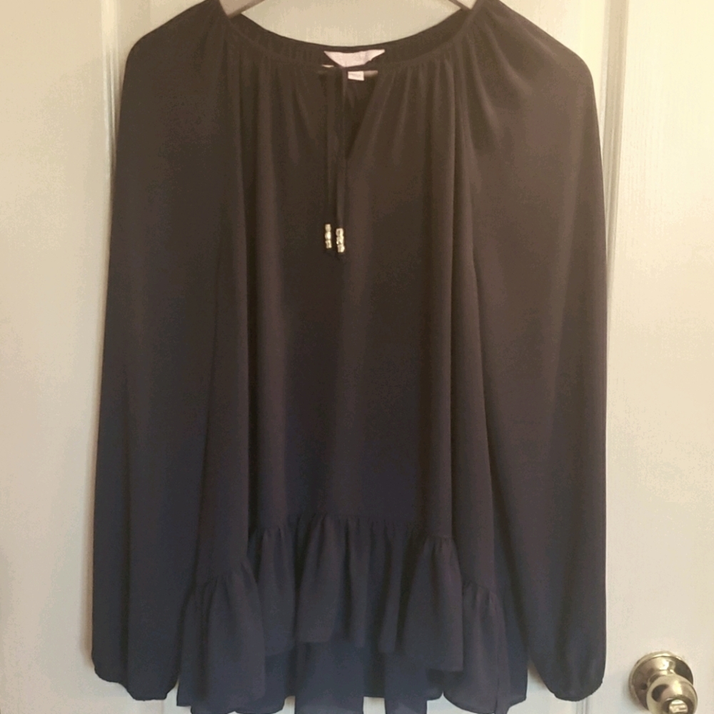 Lily Pulitzer Navy Blouse